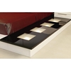 Modrest Impera Lacquer Platform Bed - White and Black - VIG-VGWCIMPERA