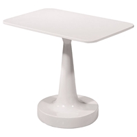 Modrest Pisa End Table - White