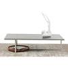 Modrest Cole Modern Rectangular Coffee Table - Smoked Glass - VIG-VGWCSE209A