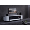 Nova Domus Lorena Modern TV Stand - White and Smoked - VIG-VGWCTV-G01-WHT