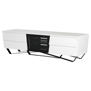 Nova Domus Max Modern TV Stand - White 