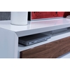 Modrest Manvel TV Stand - White, Walnut - VIG-VGWCTV-G06-WHT