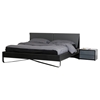 Nova Domus Stone 2 Pieces Modern Bedroom Set - Gray and Black - VIG-VGWCV01-SET