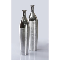 Modrest 3 Pieces Vase Set - Silver