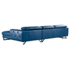 Divani Casa Devon Sectional Sofa - Blue, Tufted - VIG-VGZIWA-S98-BLU