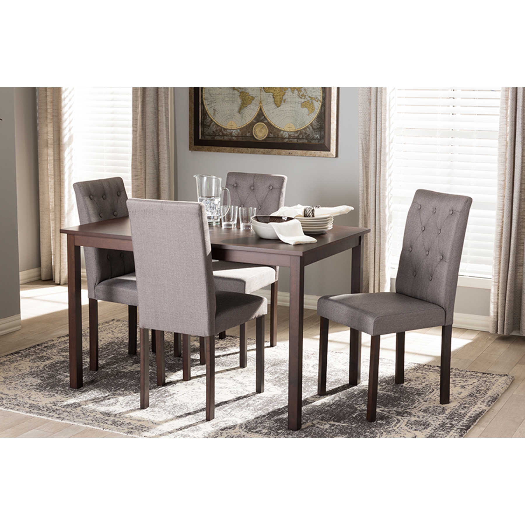 Gardners 6 deals piece dining set