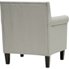 Thalassa Linen Arm Chair - Button Tufted, Beige - WI-BBT5114-LIGHT-BEIGE-6086-1-CC