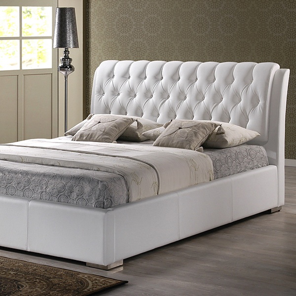 padded bed frame