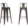 French Bar Stool - Antique Copper (Set of 2) - WI-M-94115X-30AC-BS