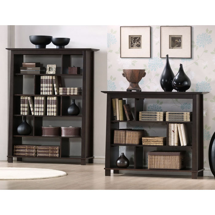 Modern short deals bookcase