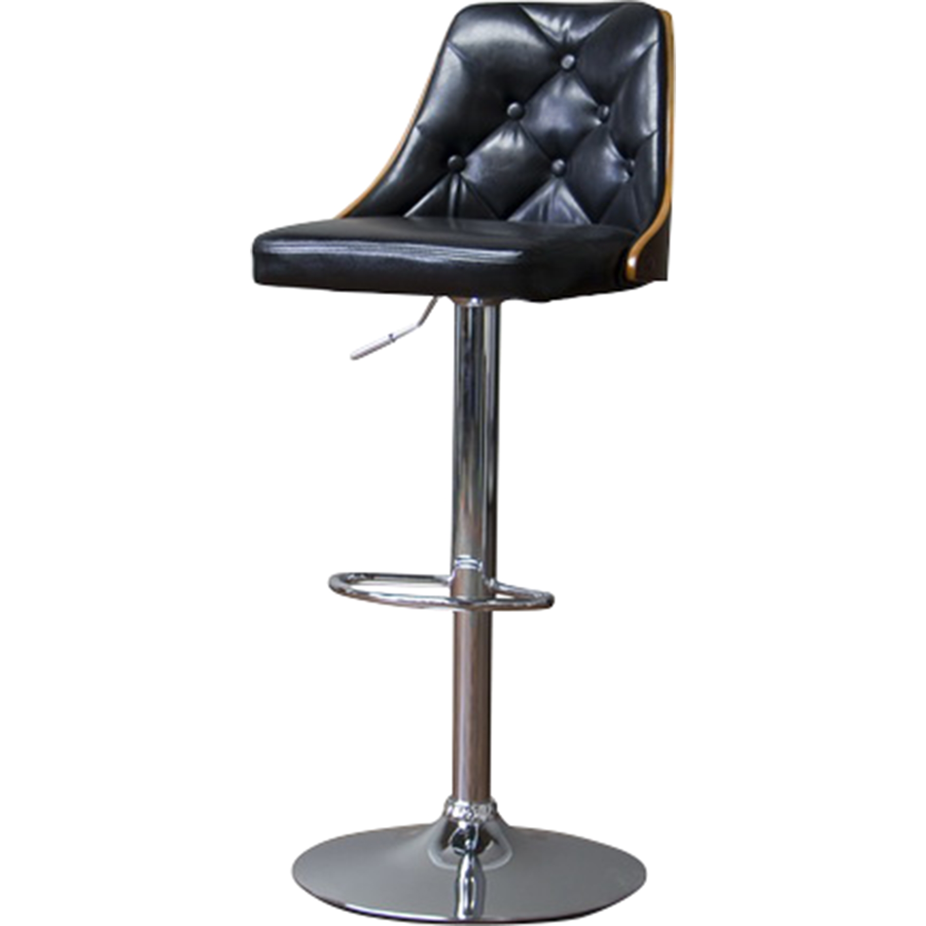 Black tufted bar stools hot sale